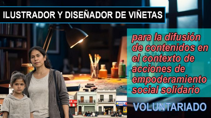 Ilustrador Viñetas Voluntariado