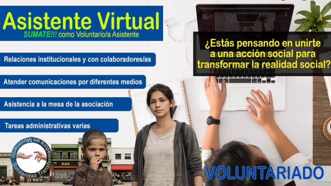 Asistente virtual Voluntariado