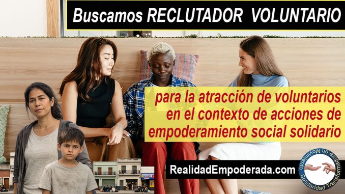 Reclutador Voluntariado